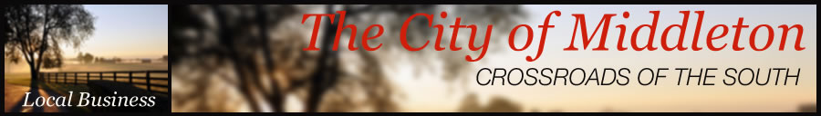 City of Middleton Local Business page header